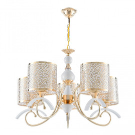 Подвесная люстра Arte Milano Florentia-9787 309787/5 Wh/Gd