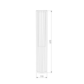 Садово-парковый светильник Elektrostandard Entero (35189/F) 3000K черный a072080