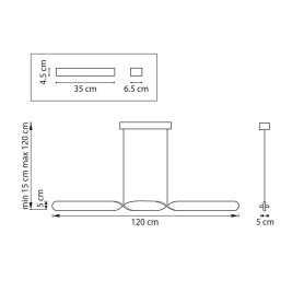 Люстра подвесная Torino Lightstar 615099