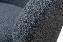 Кресло Napoli вращающееся букле серое