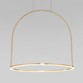 Подвесной светодиодный светильник Eurosvet Over 90322/1 латунь