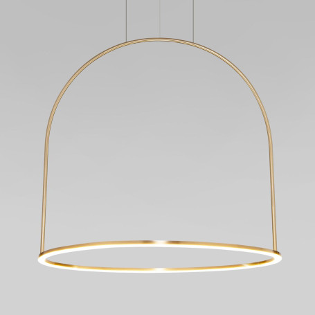 Подвесной светодиодный светильник Eurosvet Over 90322/1 латунь