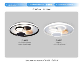 Потолочный светодиодный светильник Ambrella light Comfort LineTech FL4802