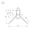 Профиль встраиваемый Arlight Decore-S6-Int-Comfort-2000 Anod внутренний 043161