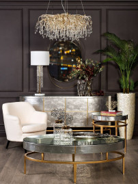 Подвесная люстра Garda Decor Капли 86-8015/1200RG