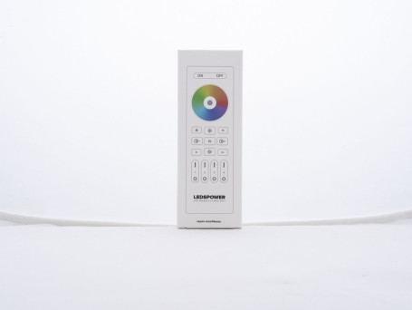 Пульт LEDS POWER RGB/RGBW/RGBCCT на 4 зоны RC03RF белый 006543