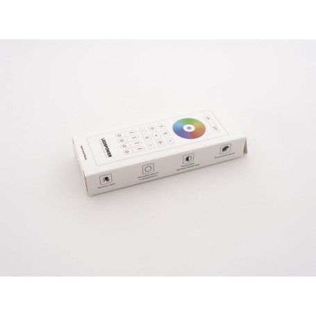 Пульт LEDS POWER RGB/RGBW/RGBCCT на 4 зоны RC03RF белый 006543