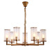 Подвесная люстра Lumina Deco Howard LDP 8040-7 MD