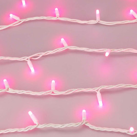 Уличная светодиодная гирлянда Ardecoled нить 24V разноцветная ARD-String-Pro-10000-White-100Led-Milk-Live RGB-DMX 031756
