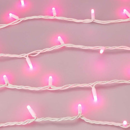 Уличная светодиодная гирлянда Ardecoled нить 24V разноцветная ARD-String-Pro-10000-White-100Led-Milk-Live RGB-DMX 031756