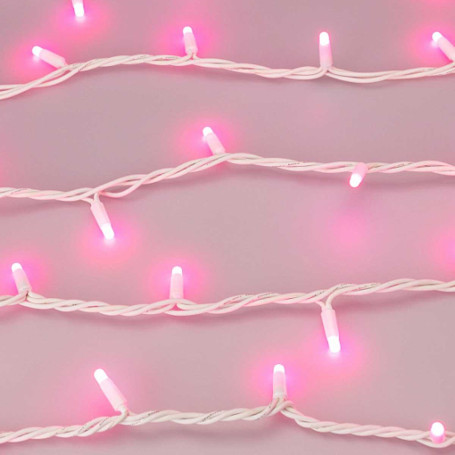 Уличная светодиодная гирлянда Ardecoled нить 24V разноцветная ARD-String-Pro-10000-White-100Led-Milk-Live RGB-DMX 031756
