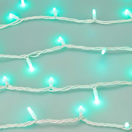 Уличная светодиодная гирлянда Ardecoled нить 24V разноцветная ARD-String-Pro-10000-White-100Led-Milk-Live RGB-DMX 031756