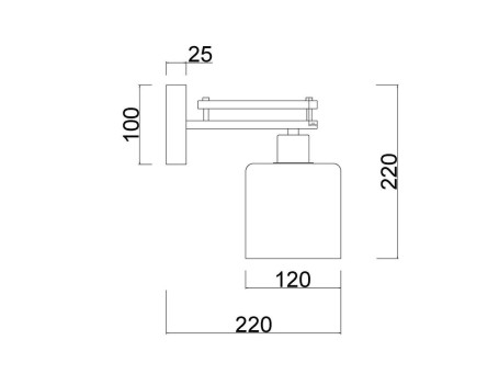 Бра MyFar Wall Bona MR1590-1C