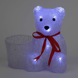 Светодиодная фигура ЭРА медвежонок с корзинкой ENIOF - 12 Б0047974