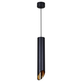 Подвесной светильник Reluce Technical 16007-0.9-001LD 300mm GU10 BK+GD