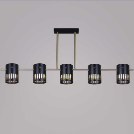 Люстра Reluce 06675-0.3-05 GD+BK GX53