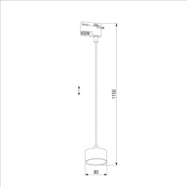Трековый светильник TK Lighting 4481 Tracer Gold