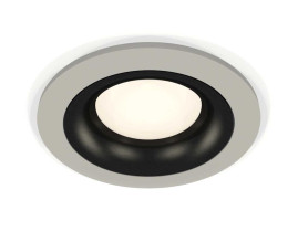 Комплект встраиваемого светильника Ambrella light Techno Spot XC7623002 SGR/PBK серый песок/черный полированный (C7623, N7011)