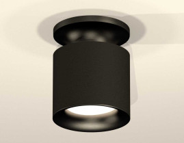 Комплект накладного светильника Ambrella light Techno Spot XS7402061 SBK/PBK черный песок/черный полированный (N7926, C7402, N7011)