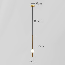 Подвесной светильник Imperium Loft Wand Vrt A H50 Brass 345103-23