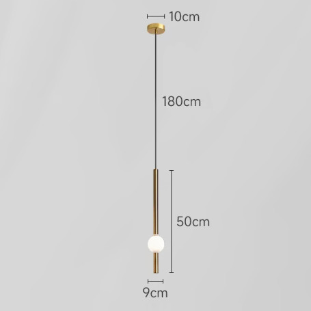 Подвесной светильник Imperium Loft Wand Vrt A H50 Brass 345103-23