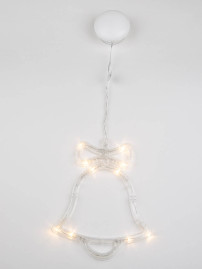 Подвесной светодиодный светильник «Колокольчик» Uniel ULD-H1620-010/STA/3AAA Warm White IP20 Bell UL-00007253