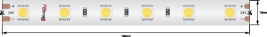 Светодиодная влагозащищенная лента DesignLed 14,4W/m 60LED/m 5050SMD нейтральный белый 5M 002378