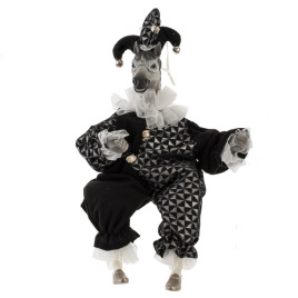 Игрушка набивная подвес &quot;Лошадь-клоун&quot;, L16 W10 H36 см (полка 24 см.)