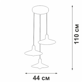 Люстра Vitaluce V3094-1/3S