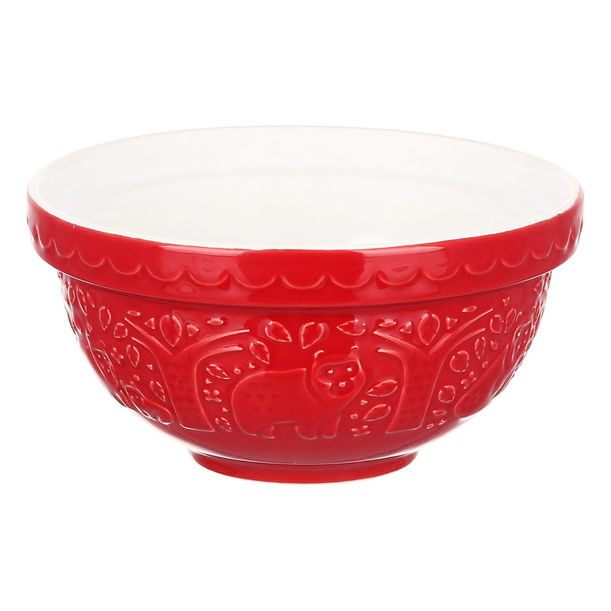 Набор чаш In The Forest, 12 см, 4 шт, коричневый, красный