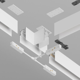 Коннектор T-образный накладной Maytoni Technical Gravity TRA010CT-41W