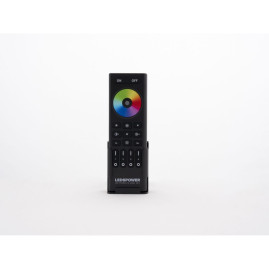 Пульт LEDS POWER RGB/RGBW/RGBCCT на 4 зоны RC03RFB черный 006550