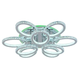 Потолочная светодиодная люстра Profit Light 8033/6+3 CHR