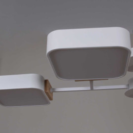 Светильник потолочный Reluce 03363-0.3-08 WH+WOOD