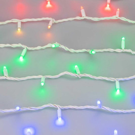 Уличная светодиодная гирлянда Ardecoled нить 24V разноцветная ARD-String-Pro-10000-White-95Led-Live RGBW-DMX 031753