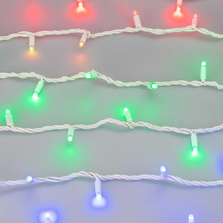 Уличная светодиодная гирлянда Ardecoled нить 24V разноцветная ARD-String-Pro-10000-White-95Led-Live RGBW-DMX 031753