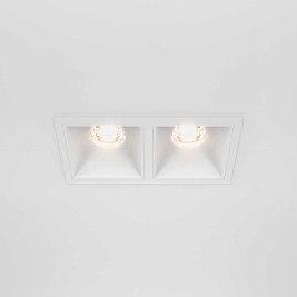 Встраиваемый светильник Maytoni Alfa LED DL043-02-10W3K-D-SQ-W