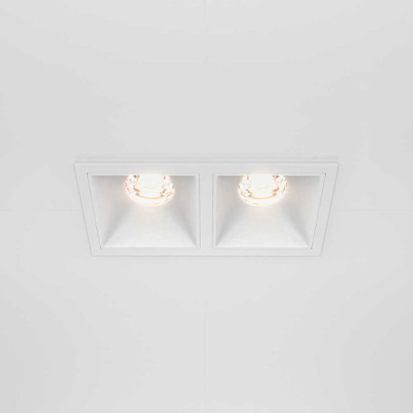 Встраиваемый светильник Maytoni Alfa LED DL043-02-10W3K-D-SQ-W