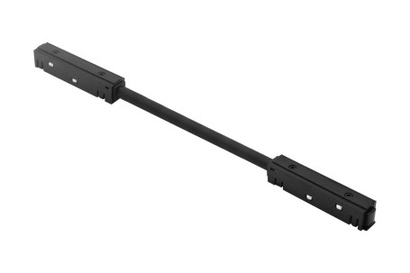 Коннектор питания угловой 90° Hesby Lighting ElDeko для шинопровода 48В, чёрный HSBL_0070