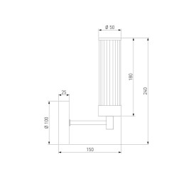 Бра Eurosvet Oriens 60166/1