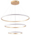 Подвесная светодиодная люстра Zortes RINGOLIGHT ZRS.33325.75C