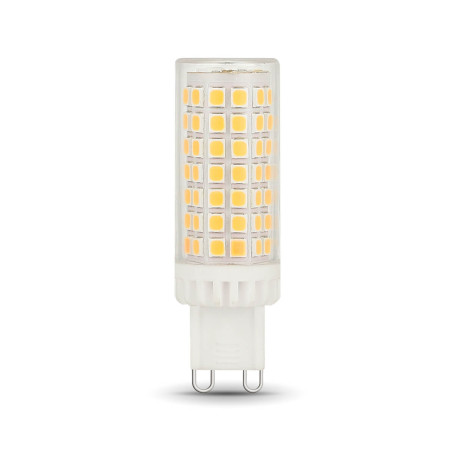 Лампа светодиодная диммируемая Gauss G9 5,5W 3000К прозрачная 107309155-D