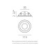 Комплект со светильником Lightstar Domino Round (214617+214606+214007) D61706BMOD