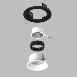 Комплект со светильником Lightstar Domino Round (214617+214606+214007) D61706BMOD