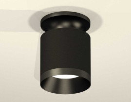 Комплект накладного светильника Ambrella light Techno Spot XS7402062 SBK/PBK черный песок/черный полированный (N7926, C7402, N7031)