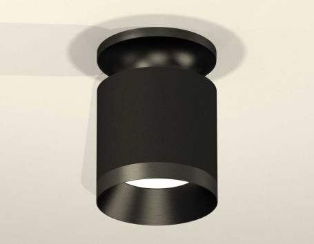 Комплект накладного светильника Ambrella light Techno Spot XS7402062 SBK/PBK черный песок/черный полированный (N7926, C7402, N7031)