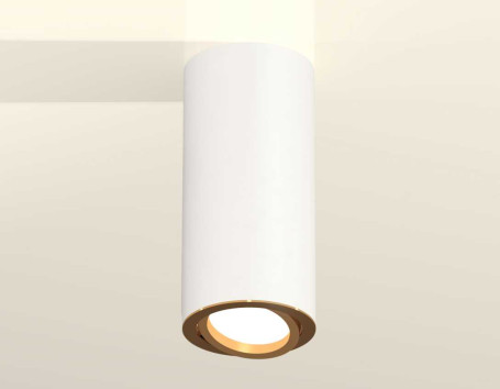 Комплект накладного светильника Ambrella light Techno Spot XS7442004 SWH/PYG белый песок/золото желтое полированное (C7442, N7004)