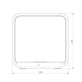 Настольная лампа Eurosvet Frame 80502/1 черный