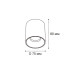 Потолочный светильник Italline IT06-6035 white 3000K