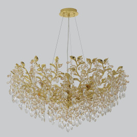 Подвесная люстра Crystal Lux Eden SP10 Gold
